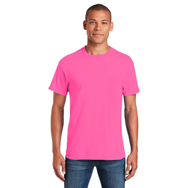 Gildan Heavy Cotton 5000 | Cuello Redondo | Safety Pink