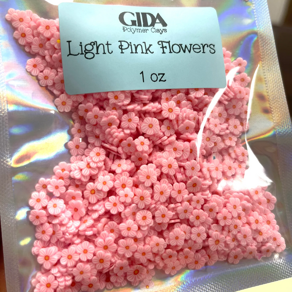 Light Pink Flower | Fimos | 1oz
