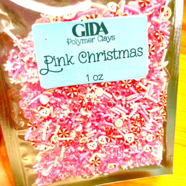 Pink Christmas | Fimos | 1oz