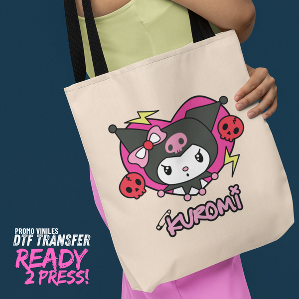 DTF Transfers | Kuro Red Skull