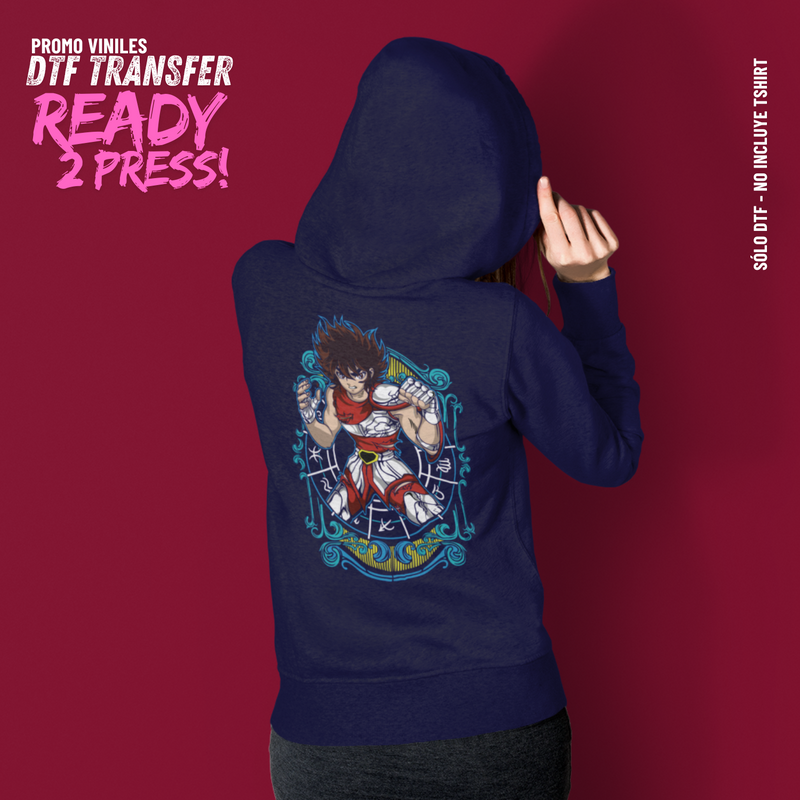 DTF Transfers | Caballeros 7 | Halftone Version - Para Tshirts oscuros