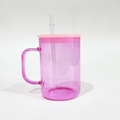 Jelly Mugs Sublimables | Tapa y carrizo de plástico | 17oz