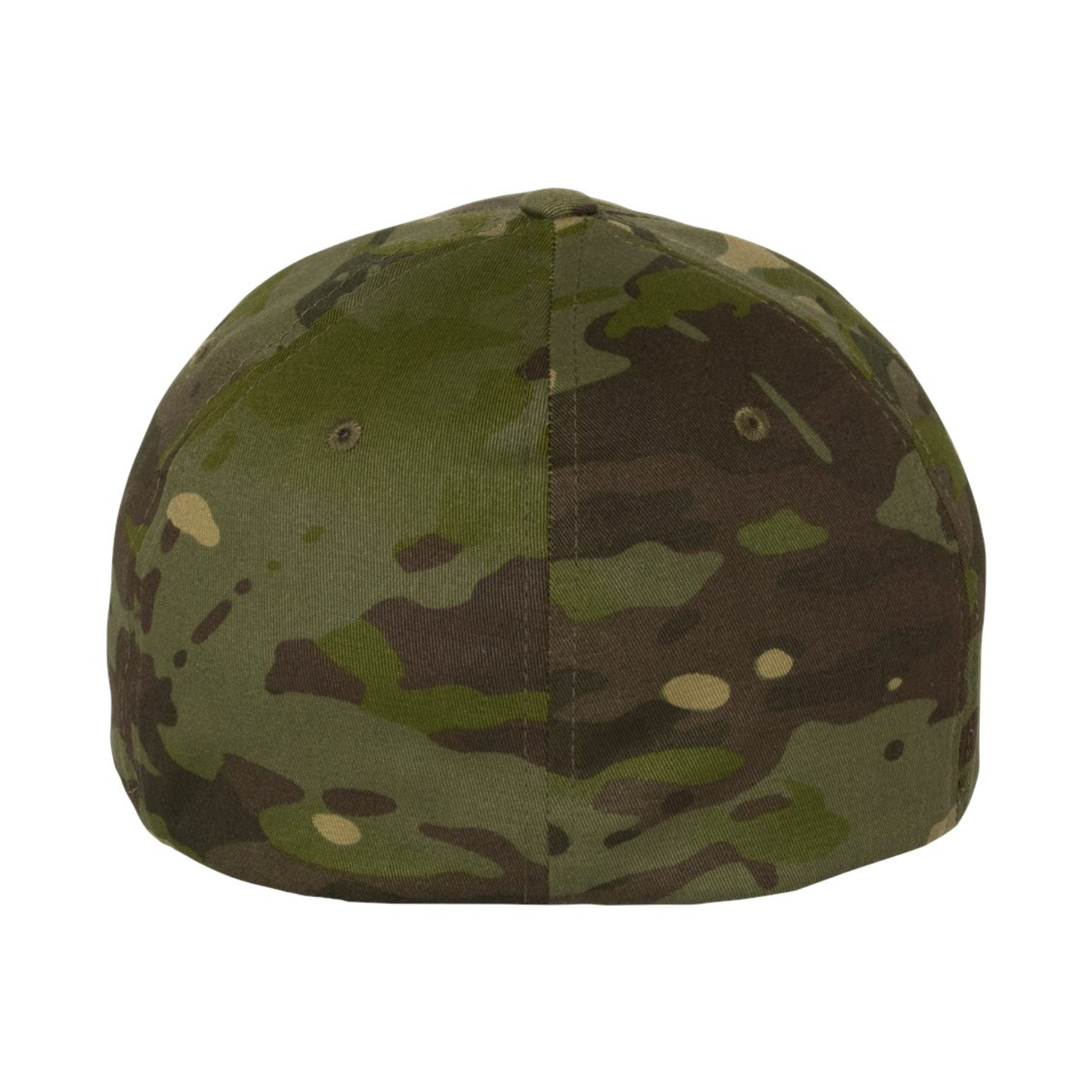 Flexfit Twill Cap S/M – Multicam Green, Wool-Like Texture, Structured Mid-Profile Design - View #7