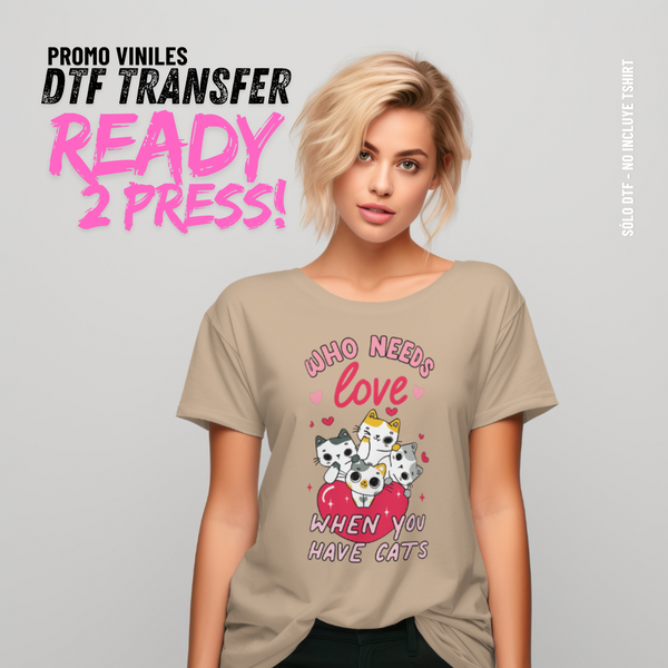 DTF Transfers | When you have cats