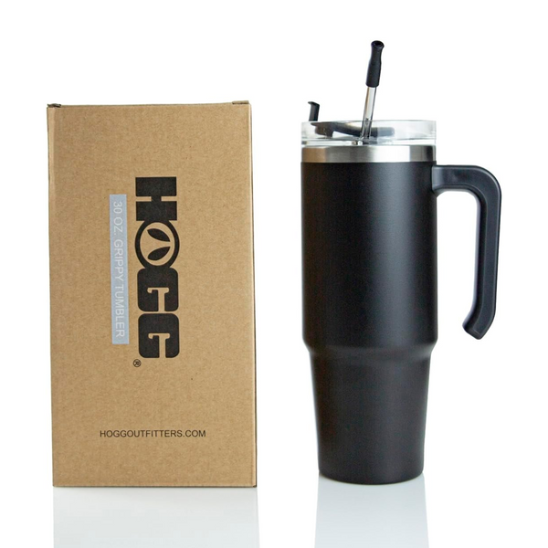 Vaso con agarre | 30 oz | Negro