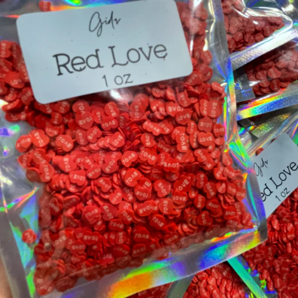 Red Love | Fimos | 1oz
