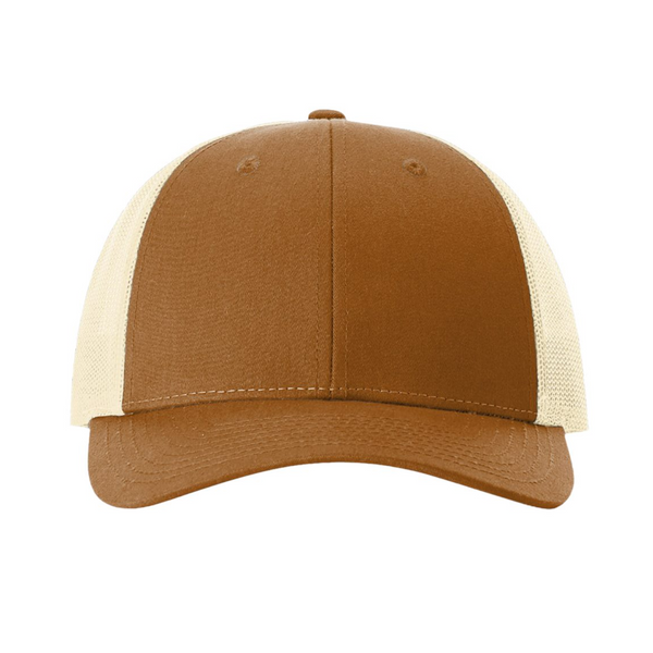 Richardson 115 | Low Pro Trucker Cap | Carmel / Birch