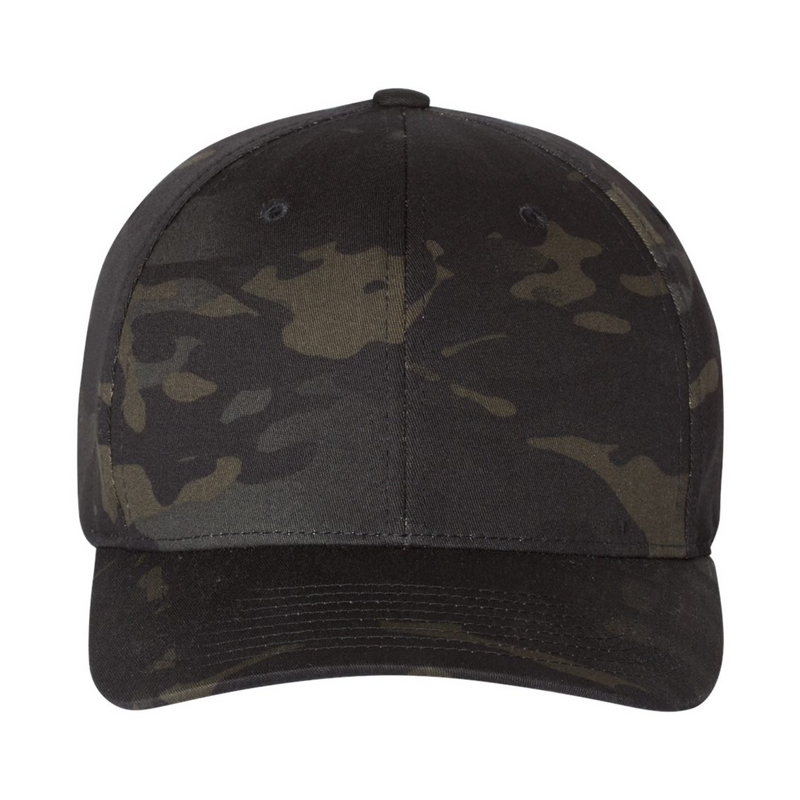 Flexfit 6277 |  Cotton Blend Cap | Multicam Black