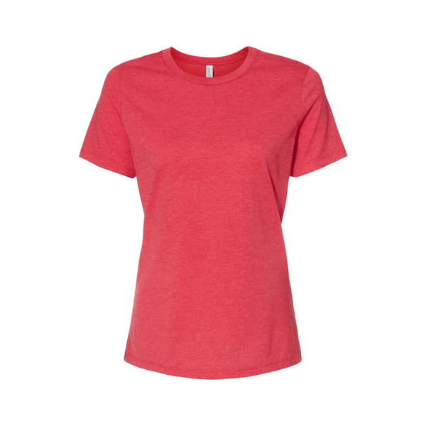 Bella Canvas 6400CVC | Women Relaxed Fit | Heather Red