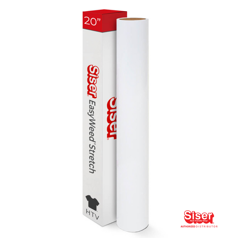 Siser Easyweed Stretch® Vinil Textil Térmico | White | Ancho 20"