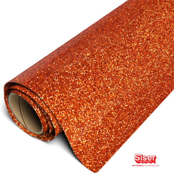 Siser Glitter® Vinil Textil Térmico | Copper