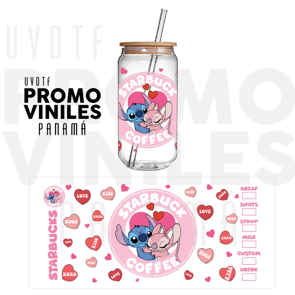UV DTF Wrap | Coffee Pink Shots