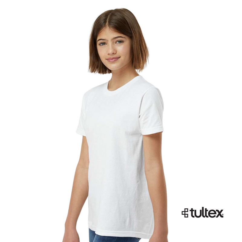 Tultex Kids 235 | Cuello Redondo | Blanco