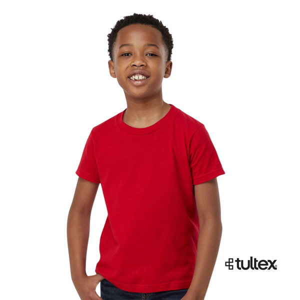 Tultex Kids 235 | Cuello Redondo | Rojo
