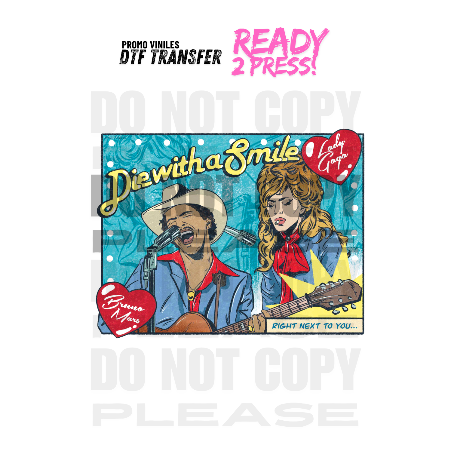 DTF Transfers | With a Smile
