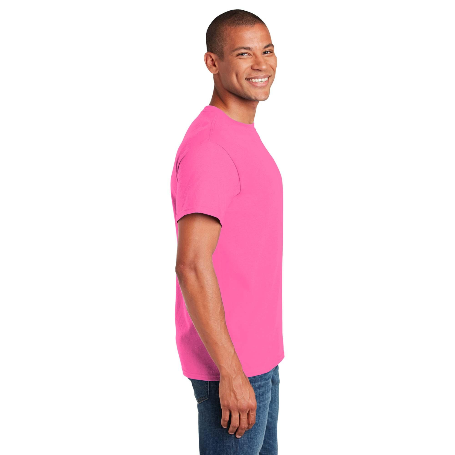 Gildan Uomo Classic, 2-Pack LRG-Red-Safetypink