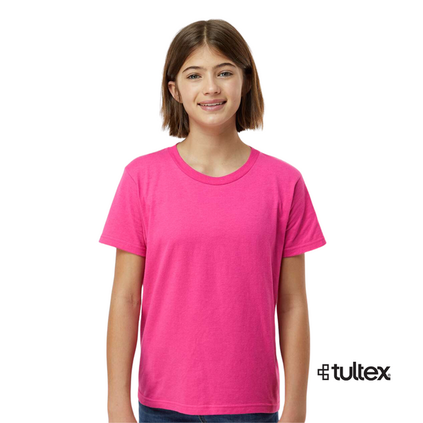 Tultex Kids 235 | Cuello Redondo | Fuchsia