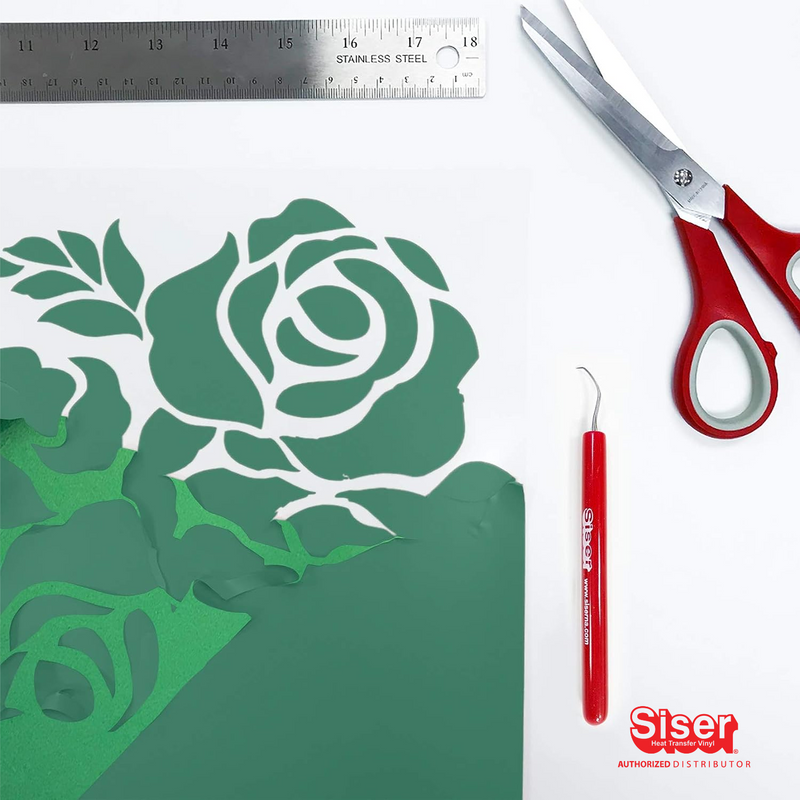 Siser EasyWeed Electric Vinil Textil Térmico | Verde | Green | Ancho 12"