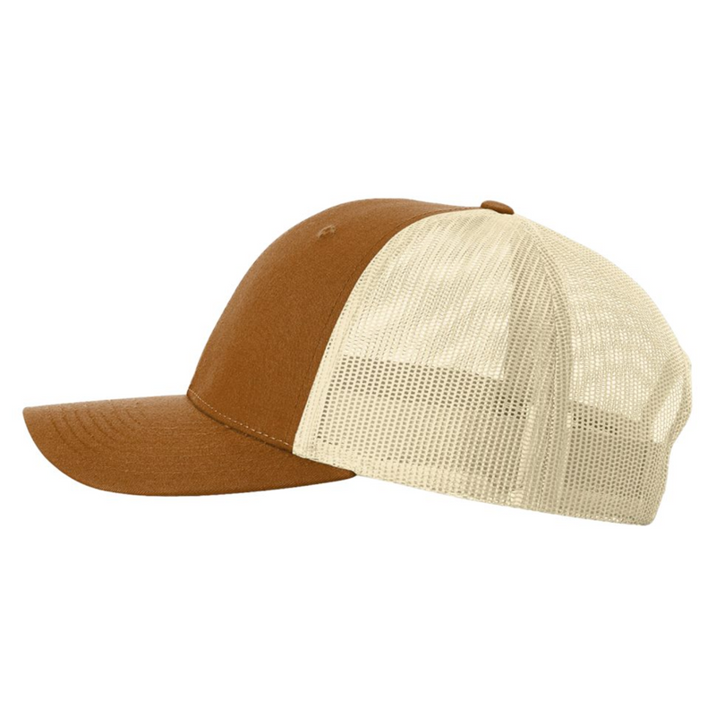 Richardson 115 | Low Pro Trucker Cap | Carmel / Birch