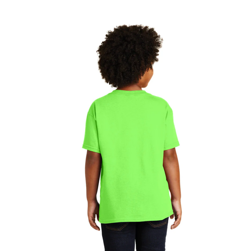 Gildan Kids Heavy Cotton | Cuello Redondo | Neon Green