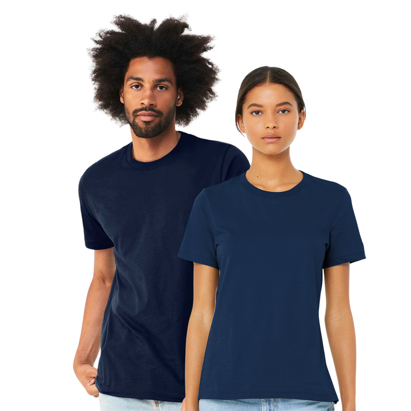 Bella Canvas 3001CVC | Solid Navy Blend | UNISEX