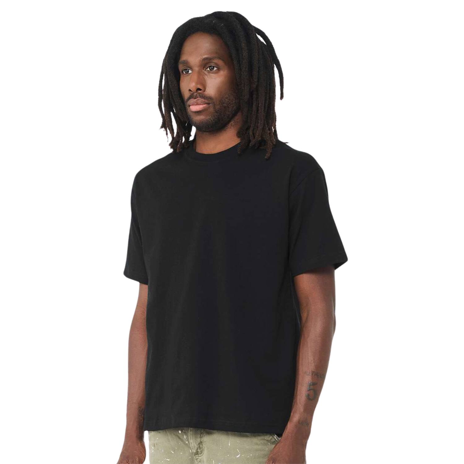 Bella Canvas 3010 Heavyweight Oversize Tee | Black | 6 oz | UNISEX