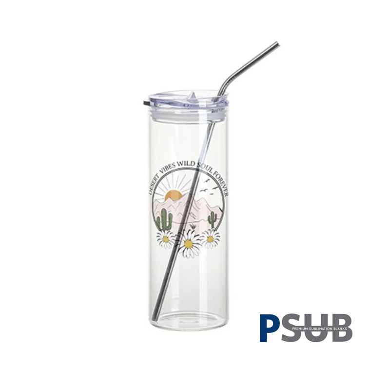 Skinny Tumbler | Tapa de plástico | Clear | 25oz