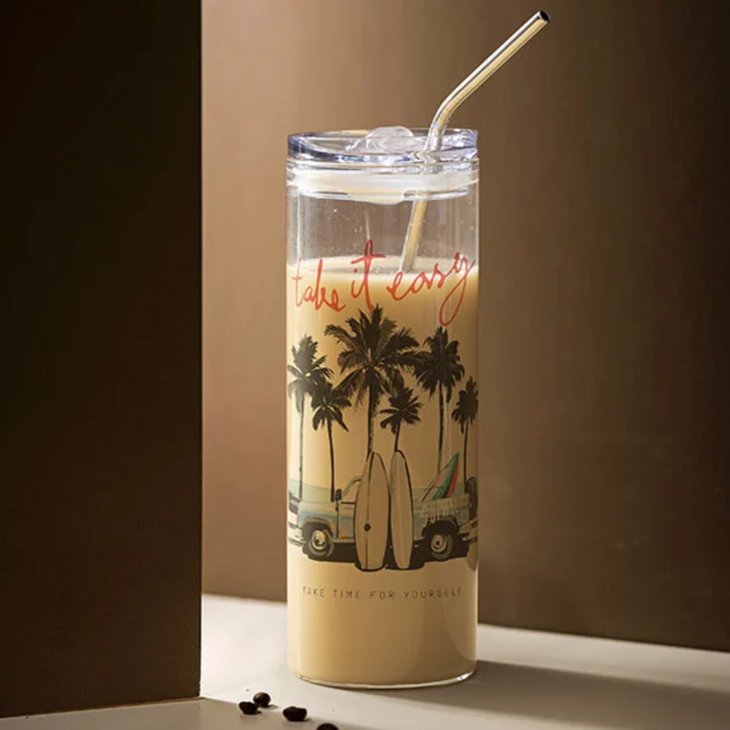 Skinny Tumbler | Tapa de plástico | Clear | 25oz