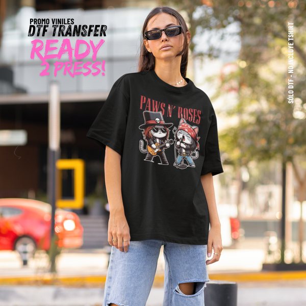 DTF Transfers | Paws & Roses