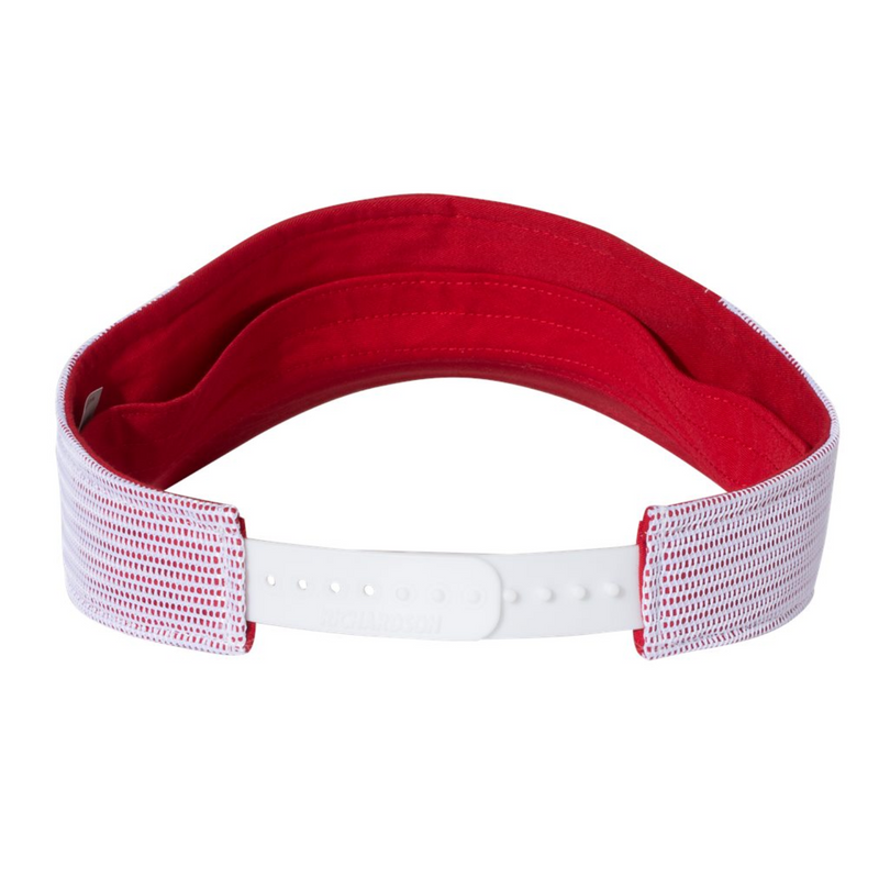 Richardson 712 | Trucker Visor | Red White