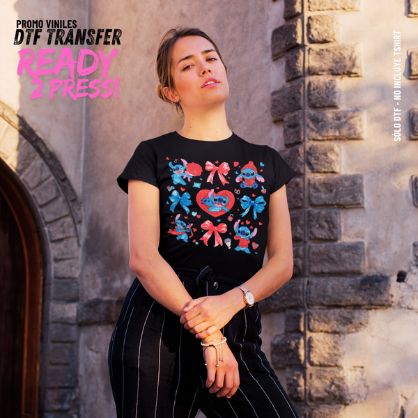 DTF Transfers | Blue Love