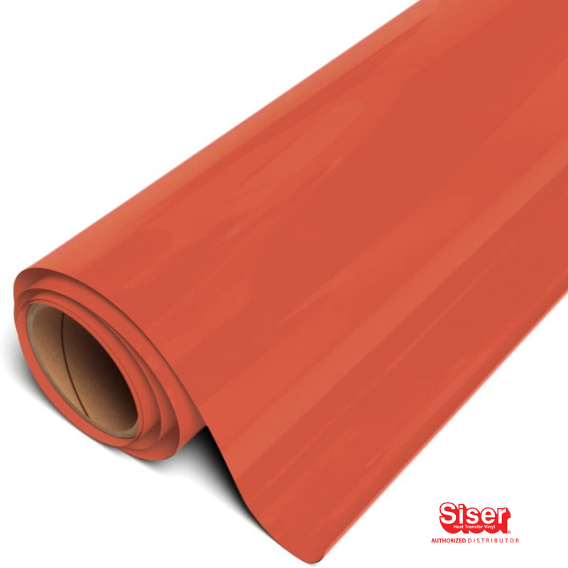 Siser Easy™ Puff Vinil Textil Térmico | Orange | Naranja | Ancho 12"