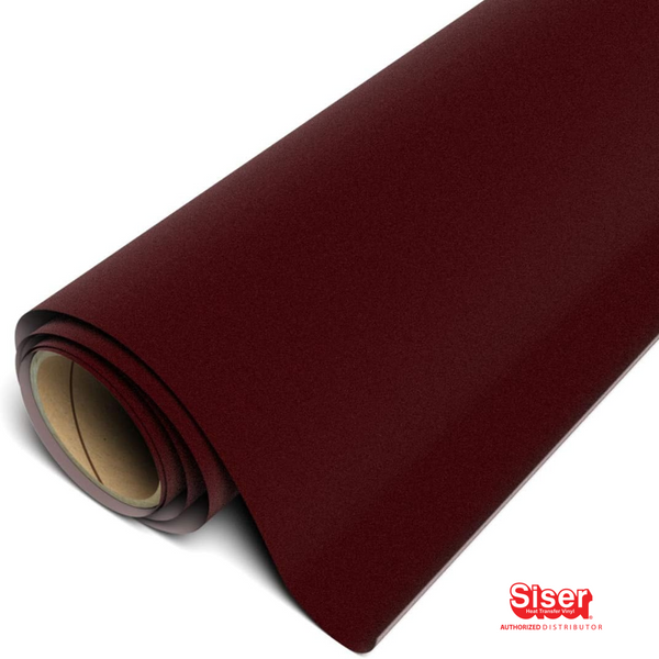Siser StripFlock Pro® Vinil Textil Térmico | Burgundy | Ancho 12"