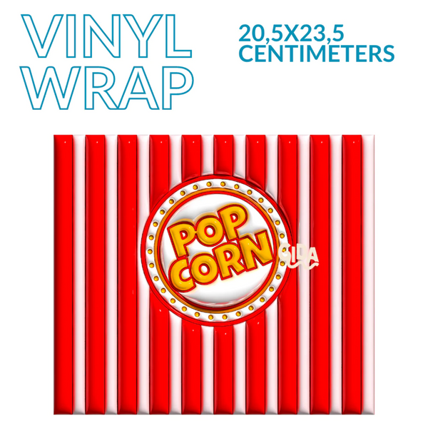 3D Wrap | Pop Corn | 20 oz
