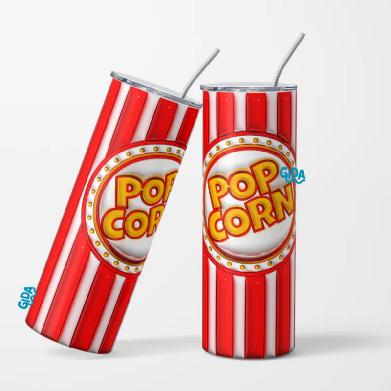 3D Wrap | Pop Corn | 20 oz