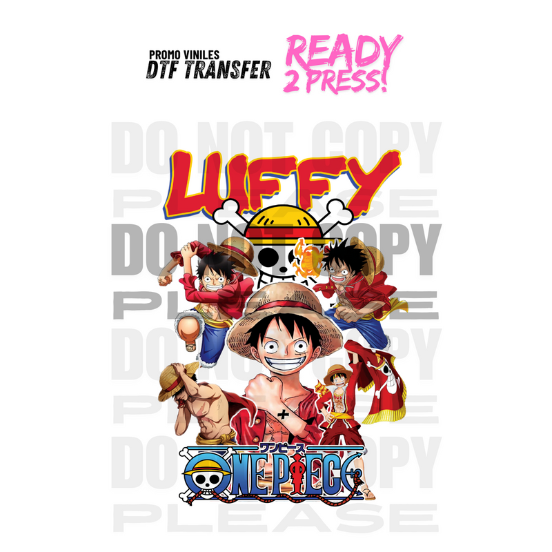 DTF Transfers | Luffy