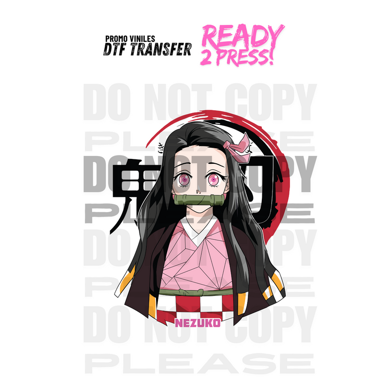 DTF Transfers | Nezuko