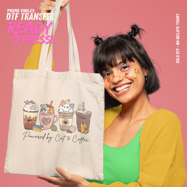 DTF Transfers | Powered by Cat & Coffee