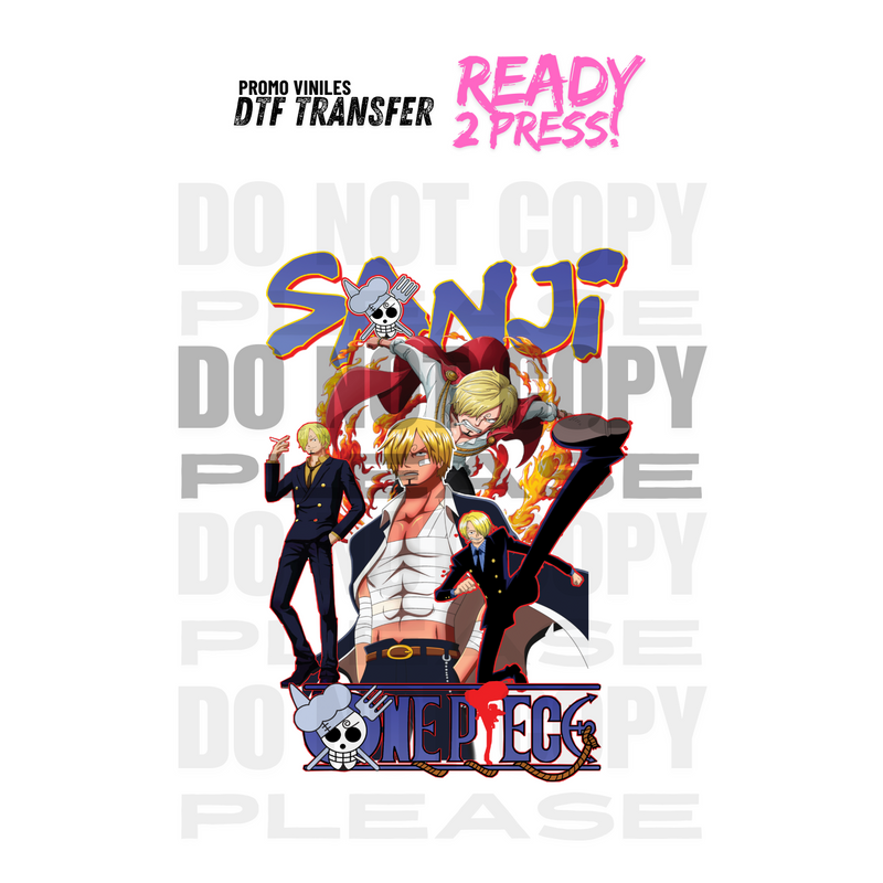 DTF Transfers | Sanji