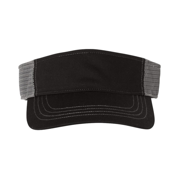 Richardson 712 | Trucker Visor | Black Charcoal