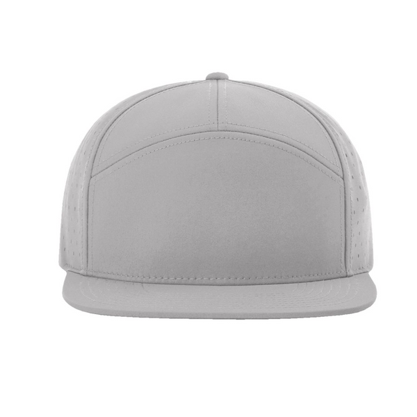 Richardson 169 | Cannon Cap - 7 Panel Performance Hat | Grey