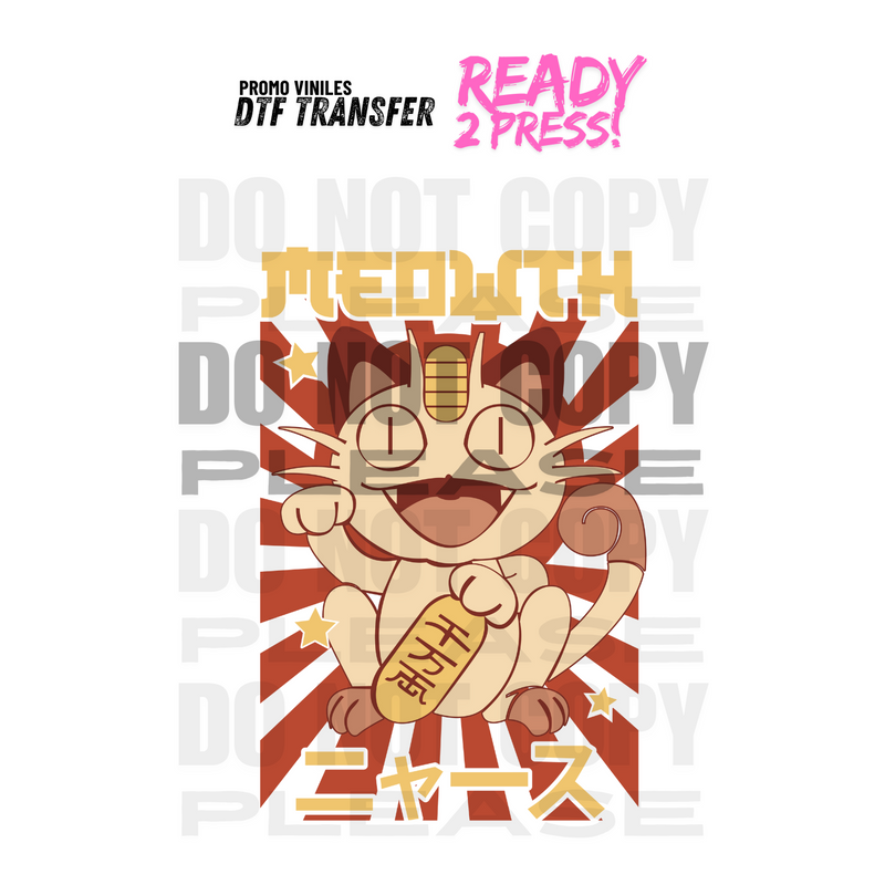 DTF Transfers | Meowth