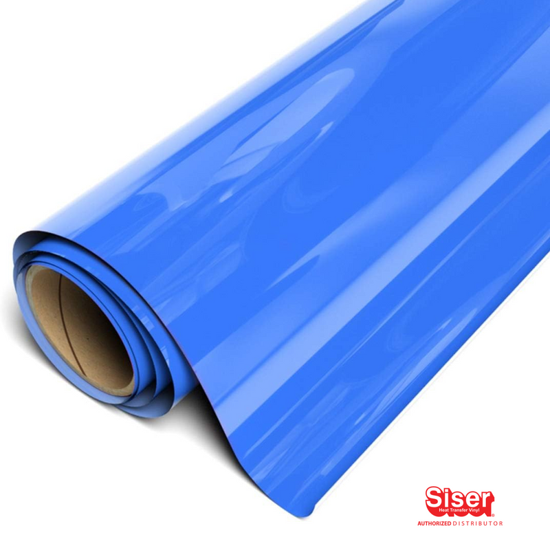 Siser Easy® Glow Neon Vinil Textil Térmico | Neon Blue Ancho de 12"