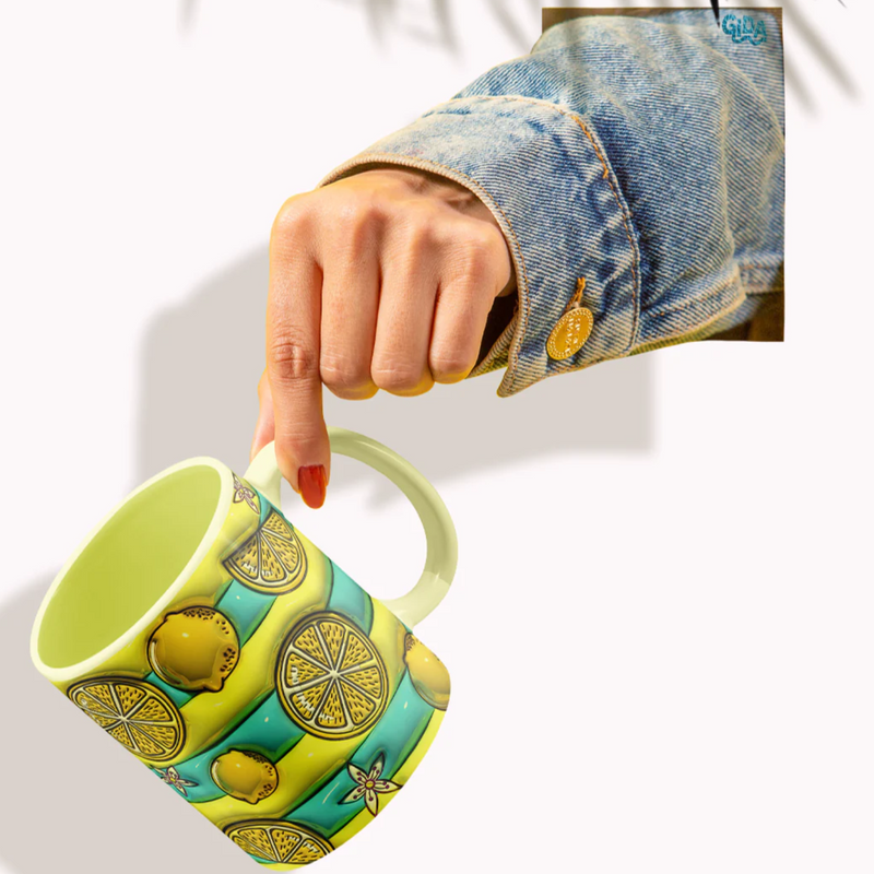 3D Wrap | Golden Lemons Summer | 20 oz