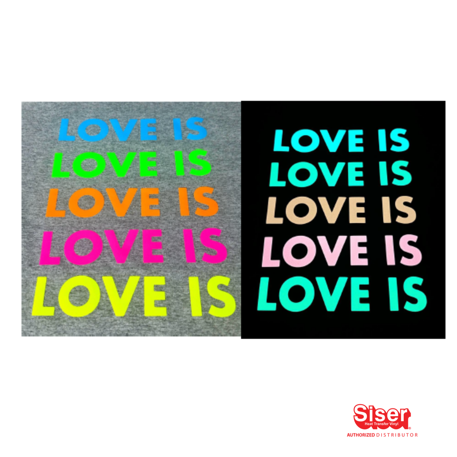 Siser Easy® Glow Neon Vinil Textil Térmico | Neon Blue Ancho de 12"