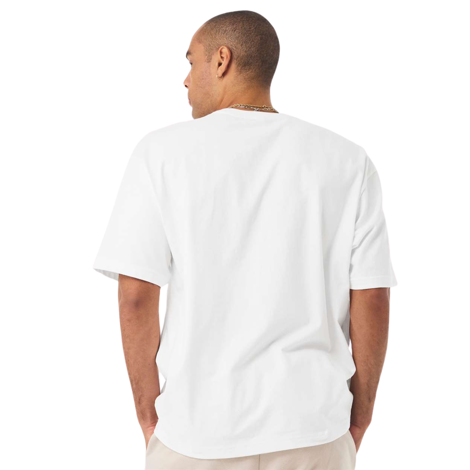 Bella Canvas 4610 Heavyweight Oversize Tee | White | 7.5 oz | UNISEXo