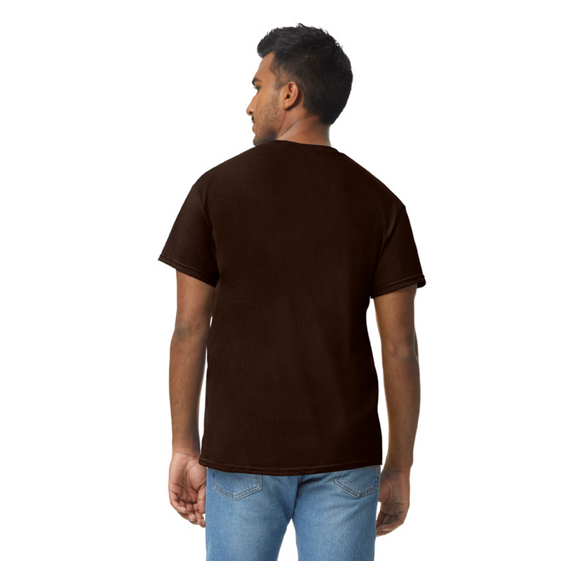 Gildan 5000 Heavy Cotton | Cuello Redondo | Dark Chocolate