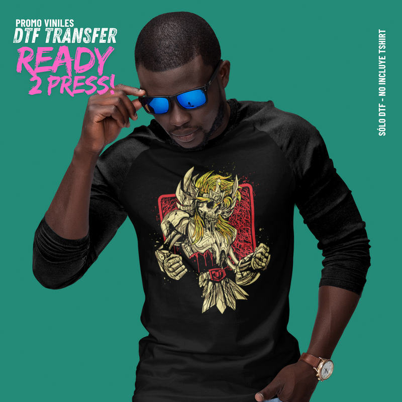 DTF Transfers | Caballeros 4 | Halftone Version - Para Tshirts oscuros