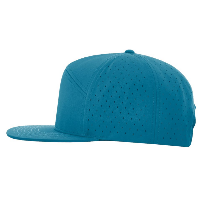 Richardson 169 | Cannon Cap - 7 Panel Performance Hat | Pool Blue