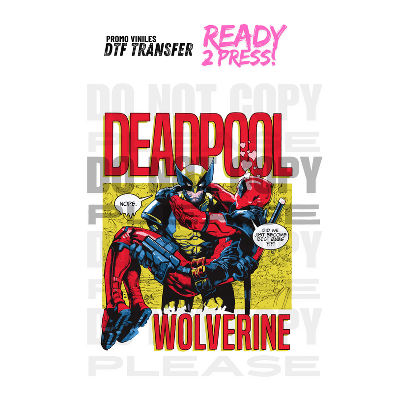 DTF Transfers | Deadpool